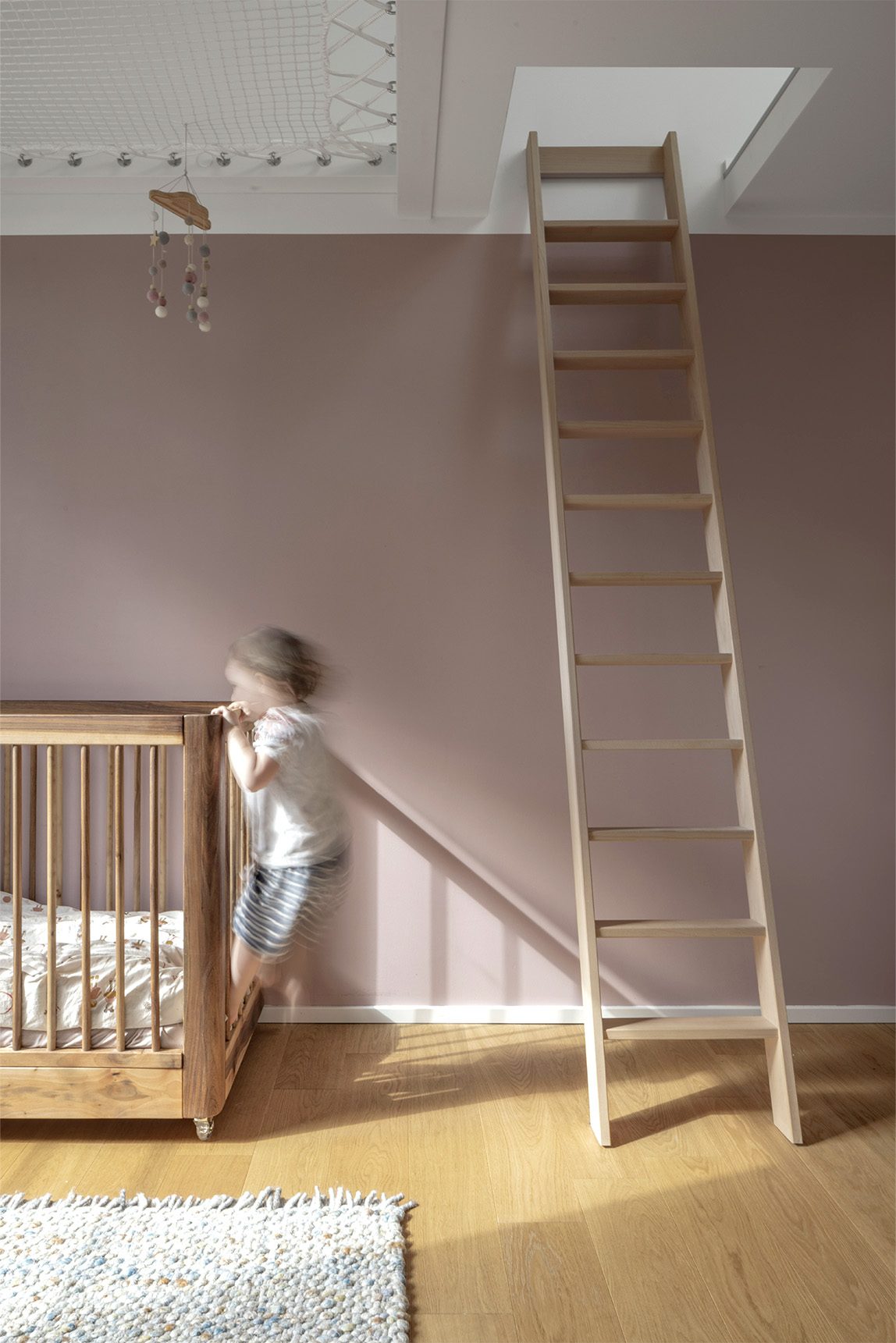 Ruhiges, gemütliches Zimmer für den Mittagsschlaf in der Kindertagespflege Eisingen